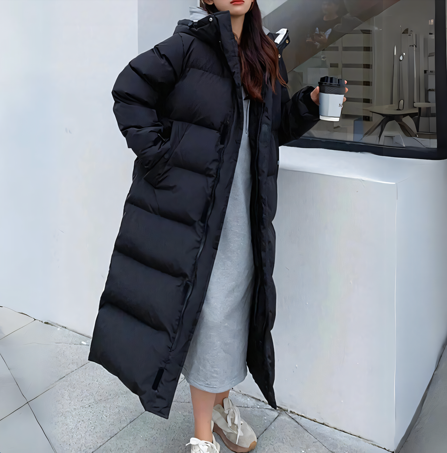 Amanda | Puffer Winter Jacket with Hood