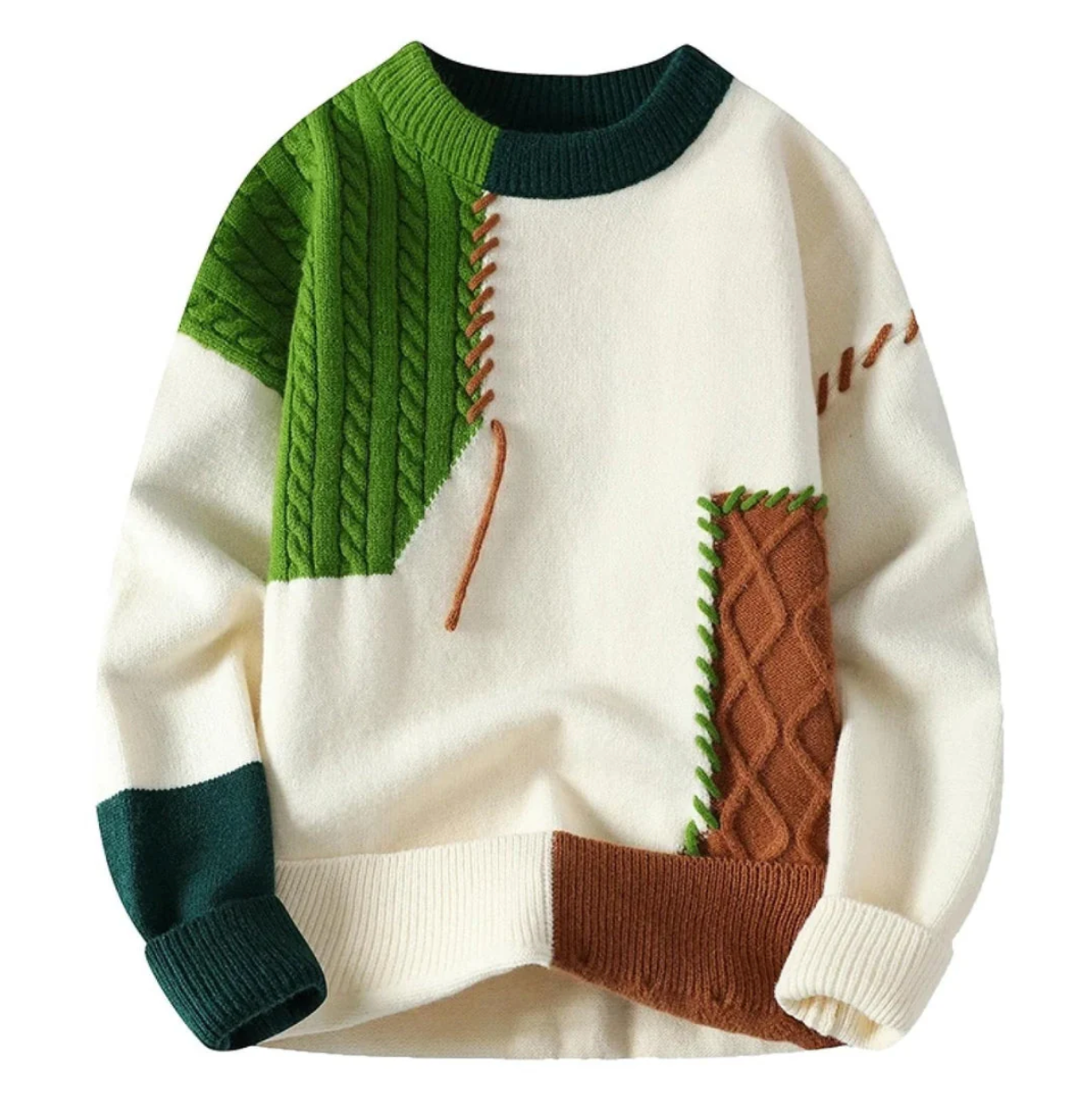 Ansell | Patchwork Sweater