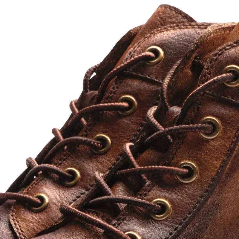 James | Men's Retro Round Toe Boots