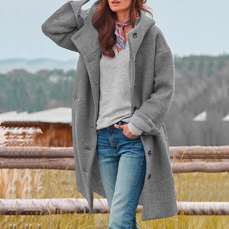 Aria | Women's Autumn Jacket with Hood | Elegant Protection