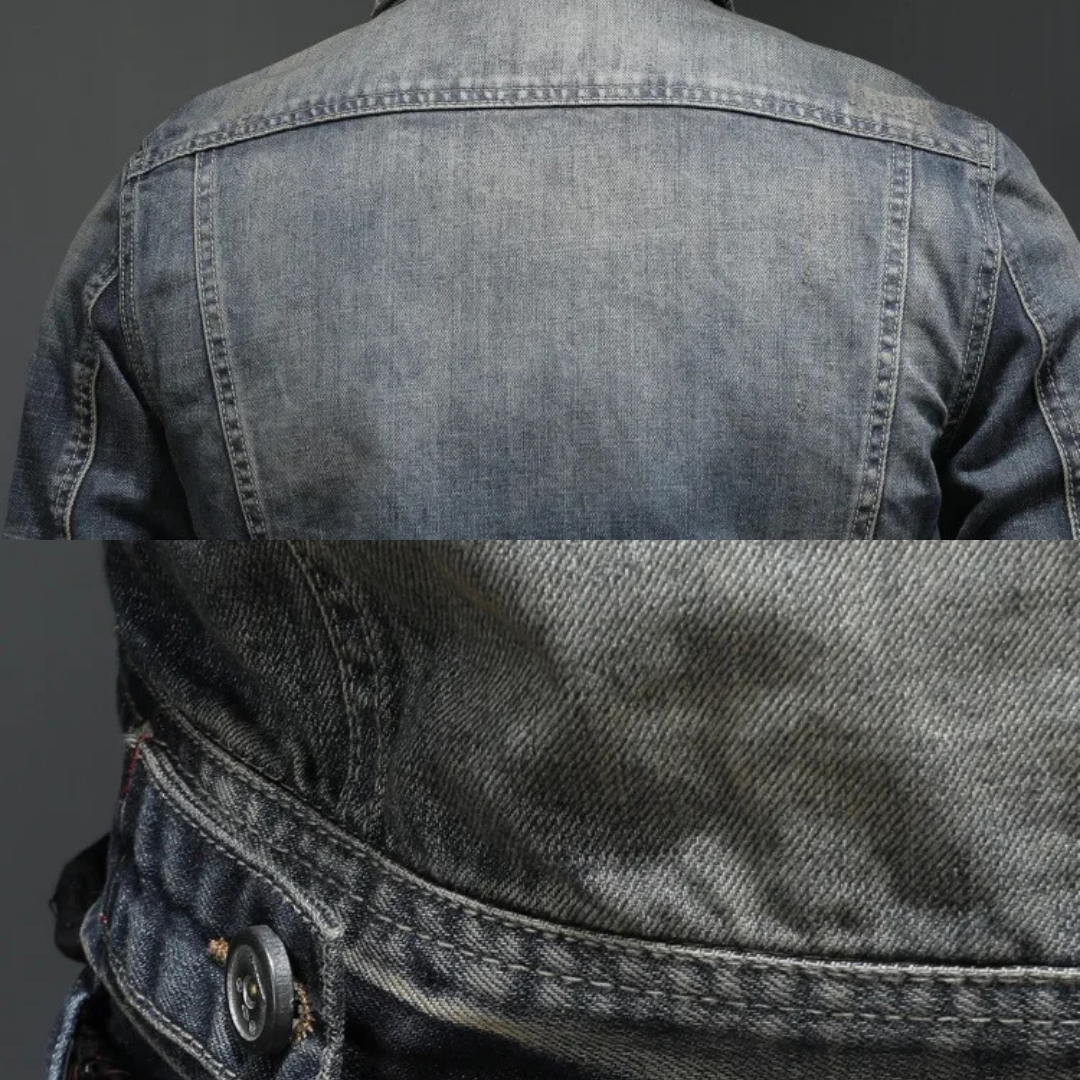 MIGUEL RIVET DENIM JACKET