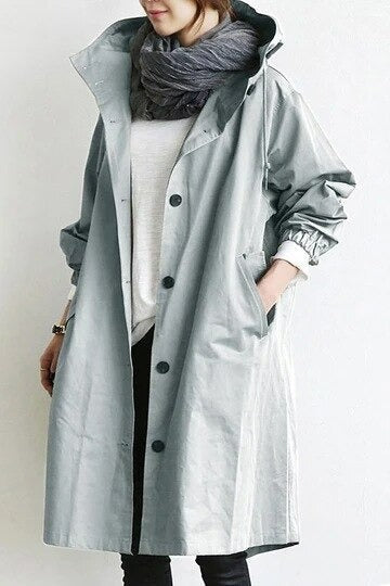 Grace - Elegant Waterproof Trench Coat