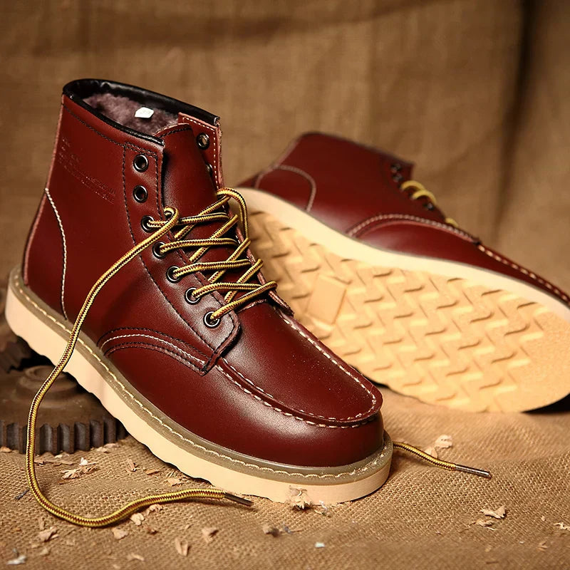 Samuel I Genuine Leather Retro Boots
