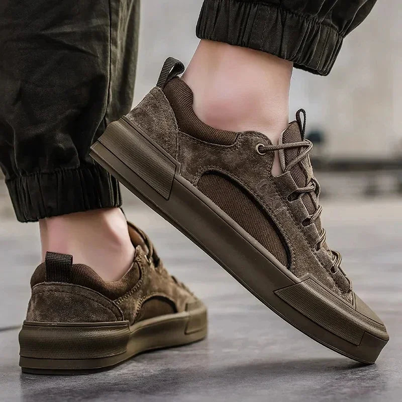 Theodore Urban Edge Leather Sneakers
