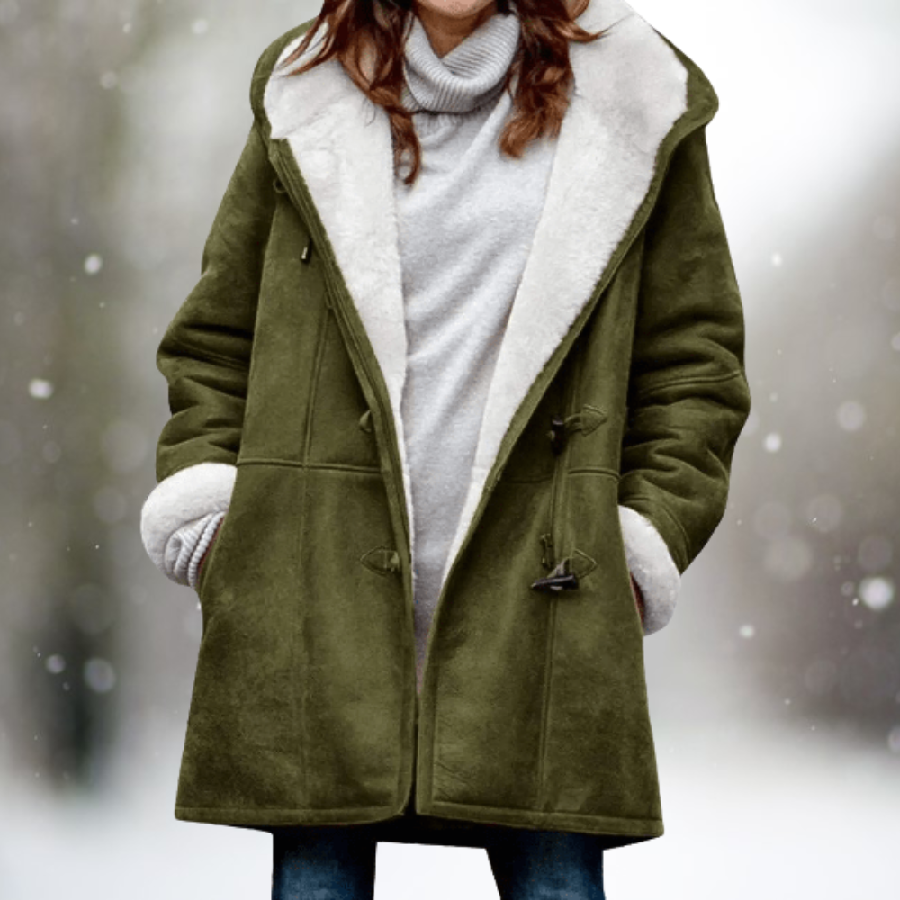 Vina | Warm and Stylish Fleece Coat