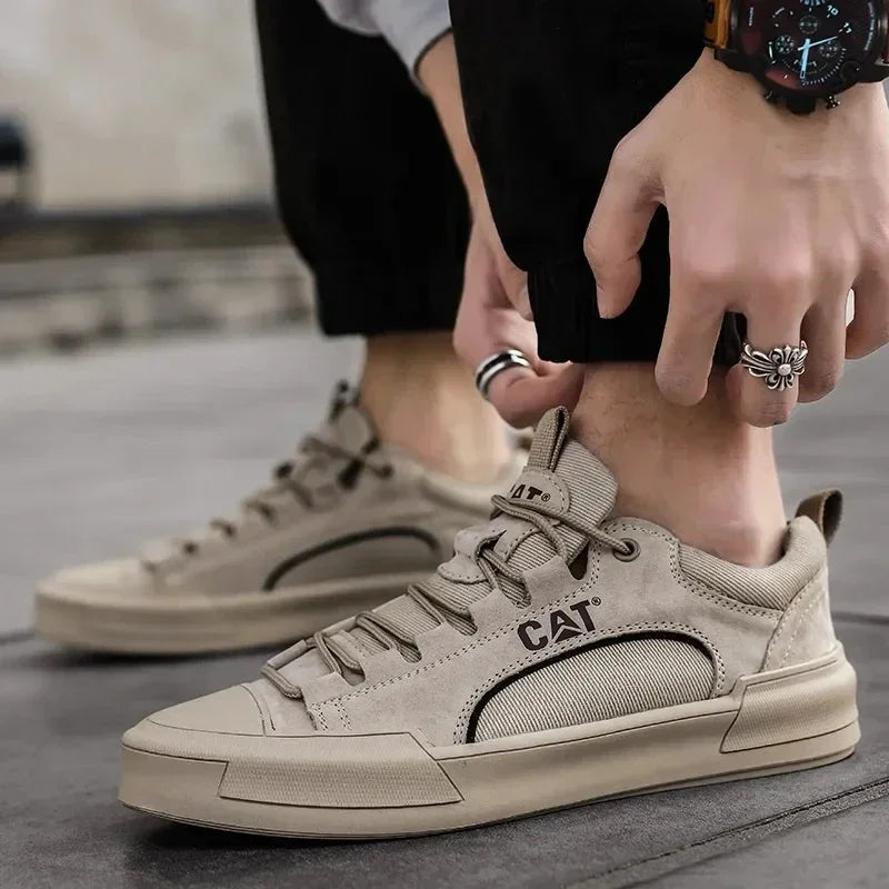 Theodore Urban Edge Leather Sneakers