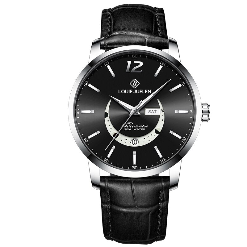 Elegant Luminous Moon Phase Watch™