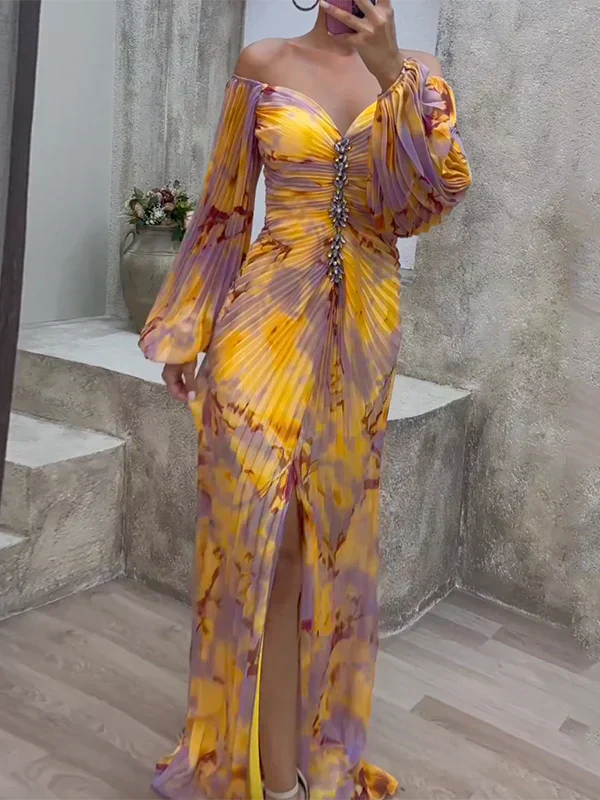 Naomi | Elegant V-neck Dress