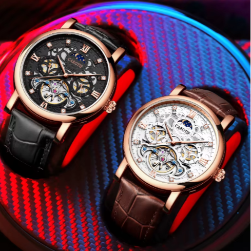 MECHANICAL AUTOMATIC BUSINESS LEATHER WATCH™ - Olsen & Olsen