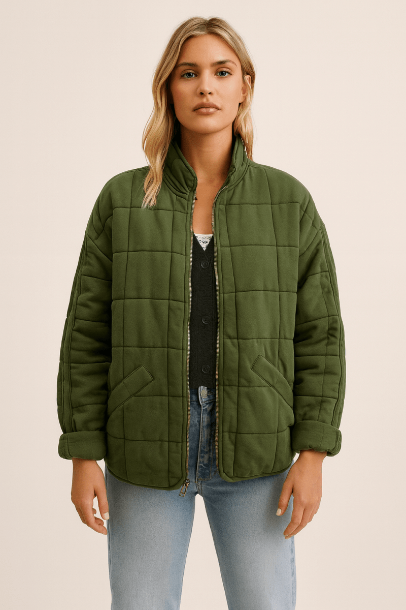 AUDREY - OVERSIZED MID SEASON JACKET