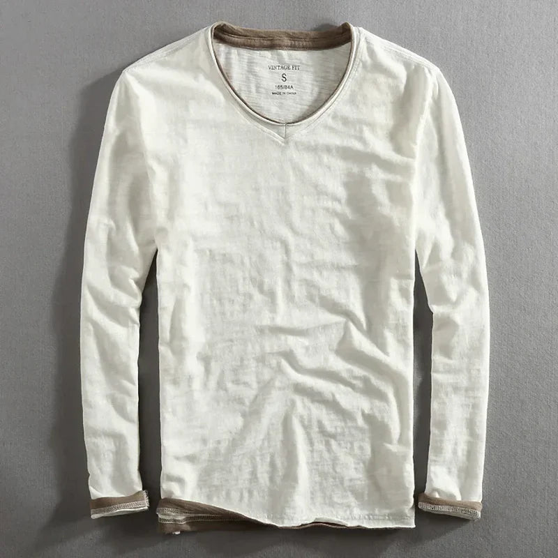 Jose | Long Sleeve Cotton Shirt