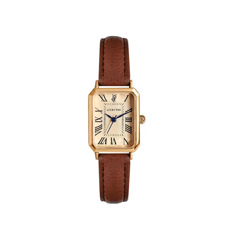 Anna Crest Watch | Gold