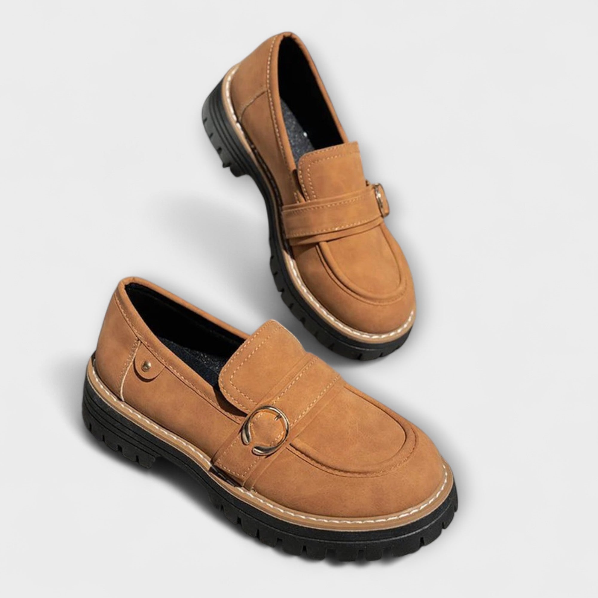 Fiora – Casual Loafers with Round Toe