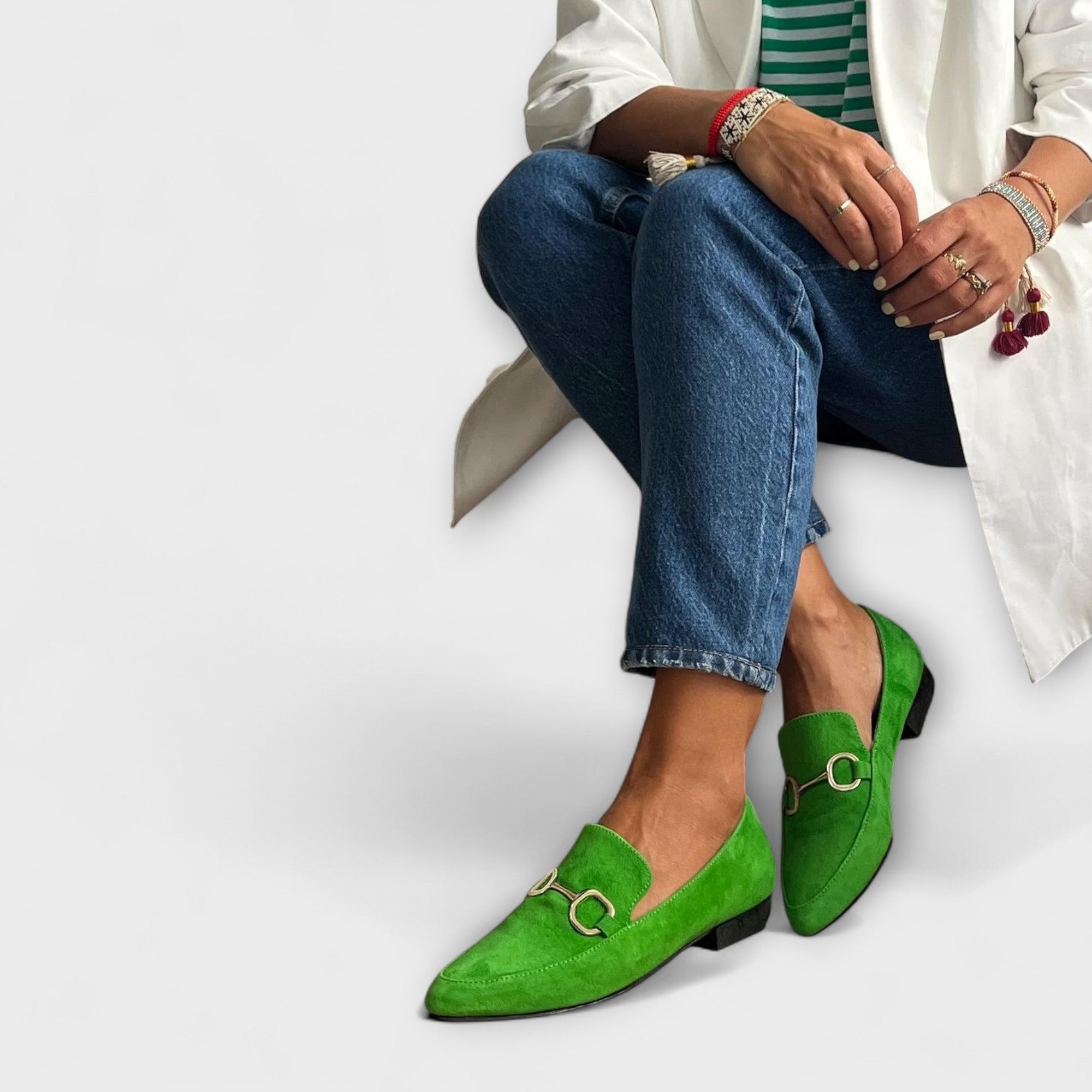 Cyrene – Pointed Slip-On Ballet Flats