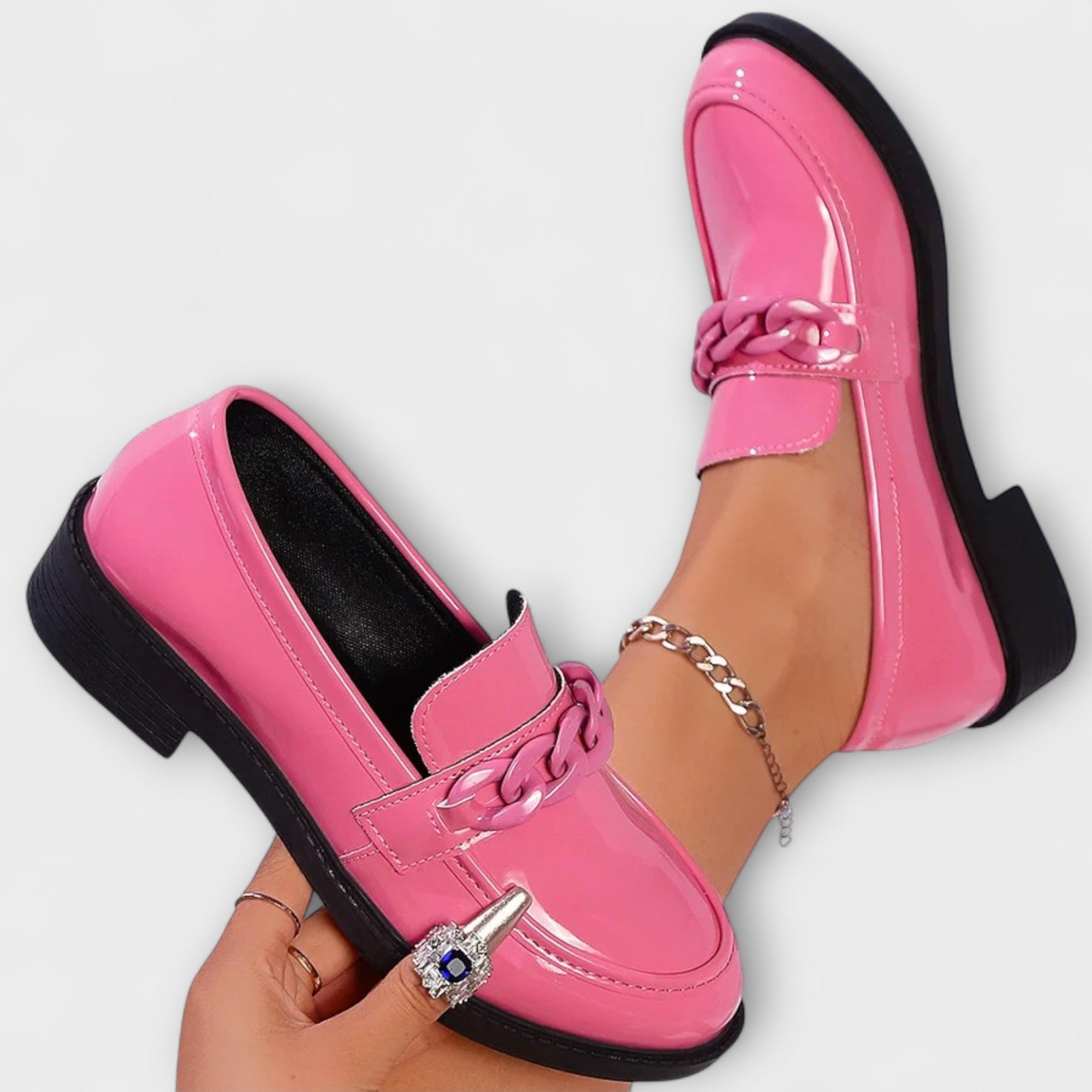 Aida – Round Toe Shape, Casual Loafers