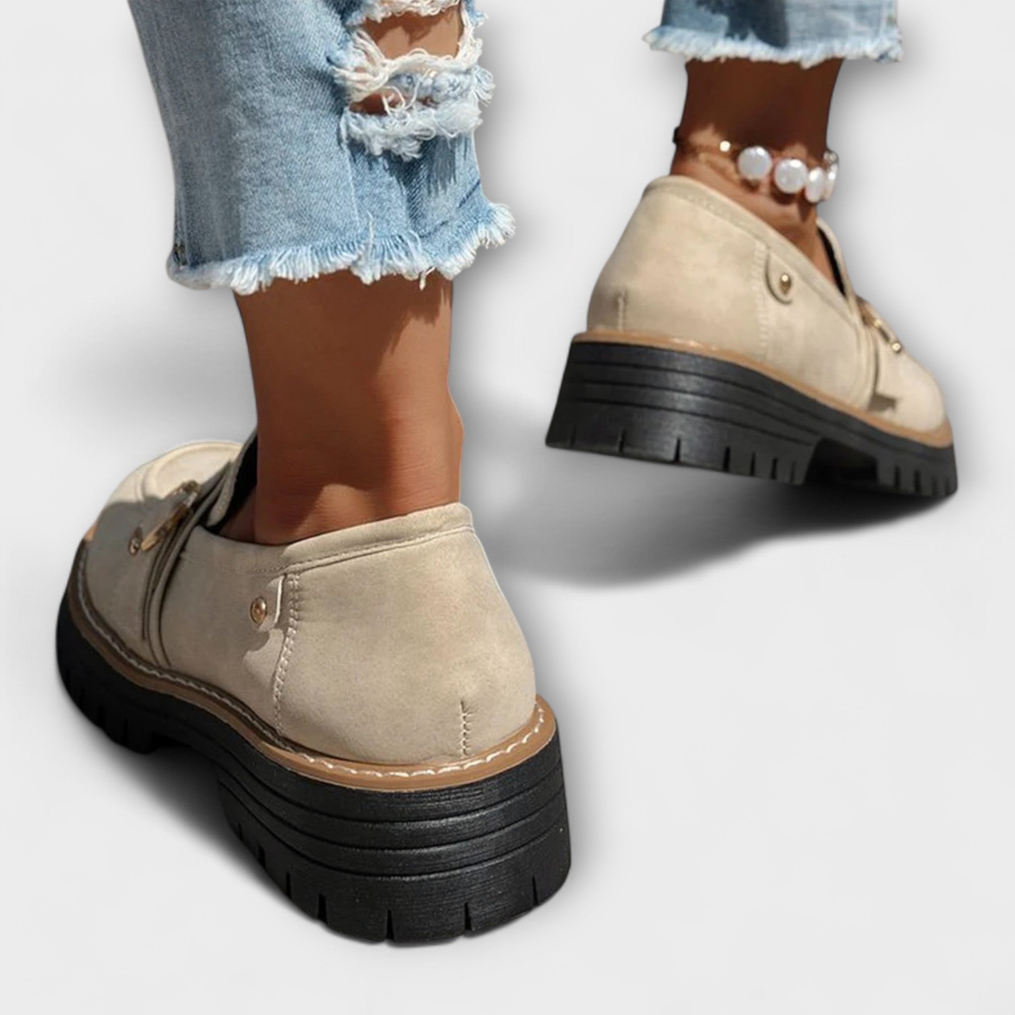 Fiora – Casual Loafers with Round Toe