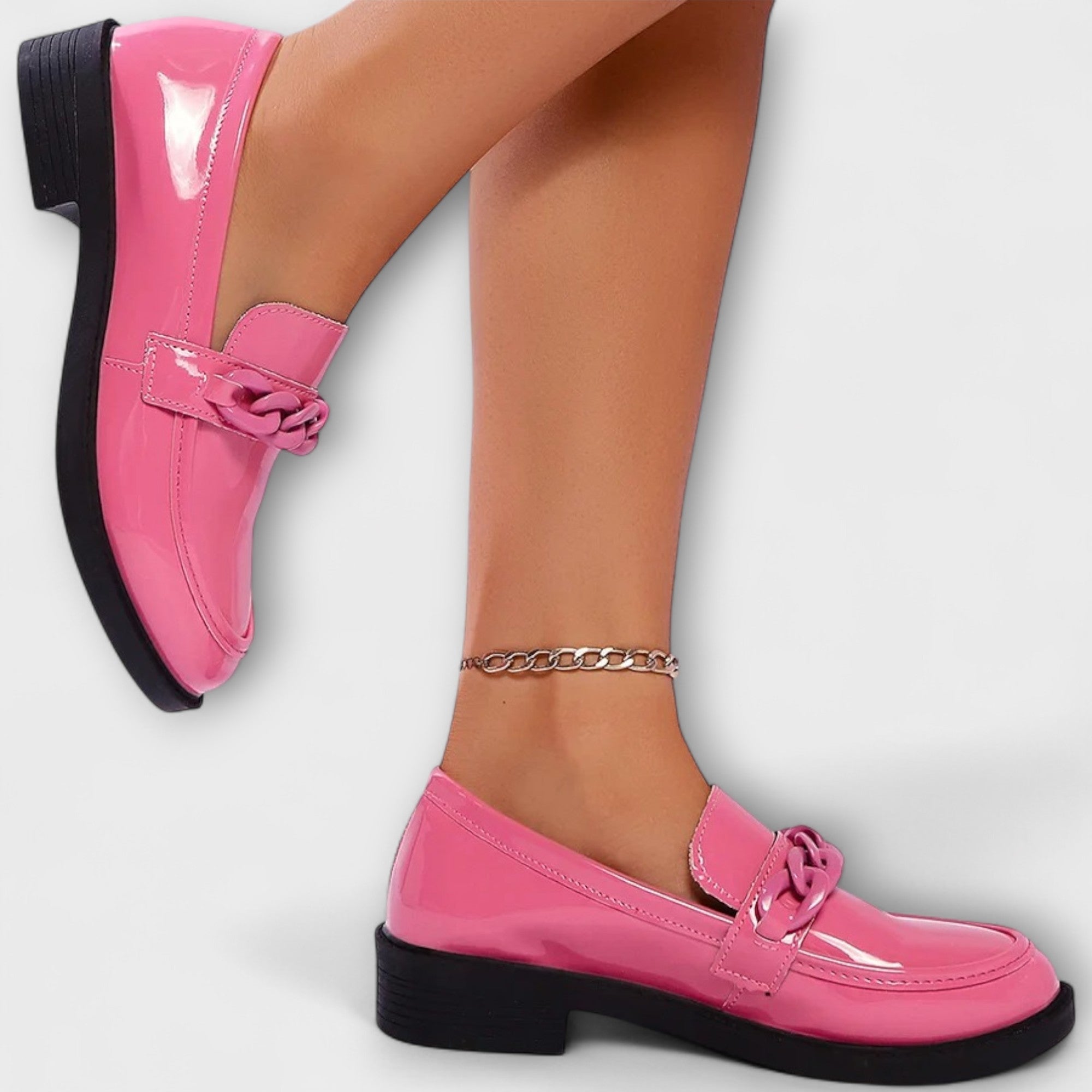 Aida – Round Toe Shape, Casual Loafers