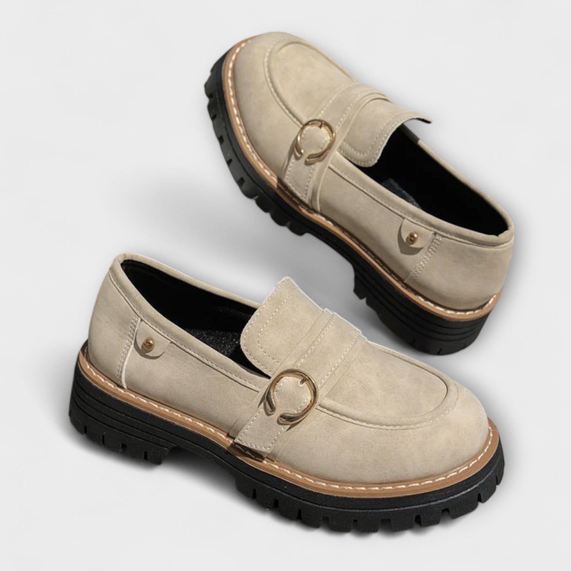 Fiora – Casual Loafers with Round Toe