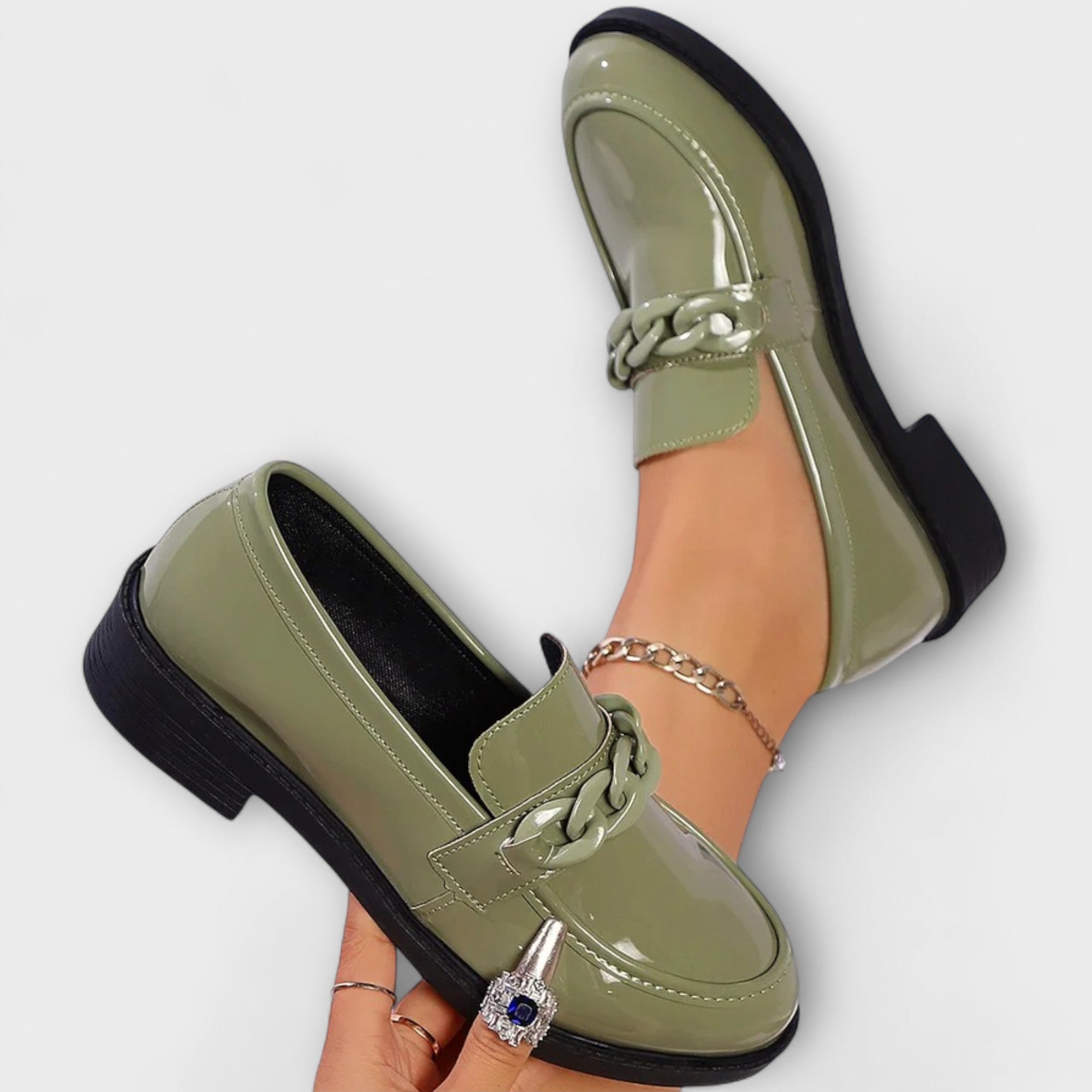 Aida – Round Toe Shape, Casual Loafers