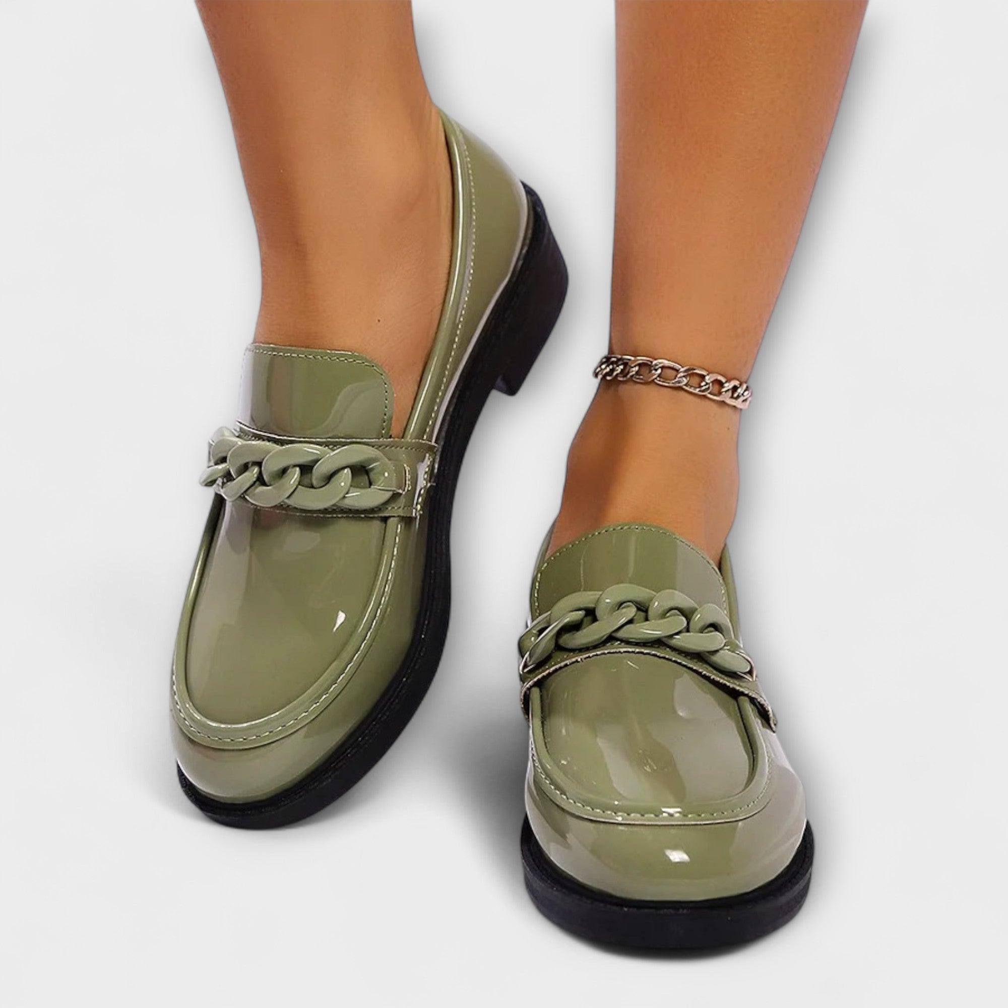 Aida – Round Toe Shape, Casual Loafers