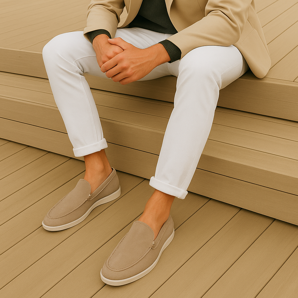 Benjamin I Elegant Suede Loafers