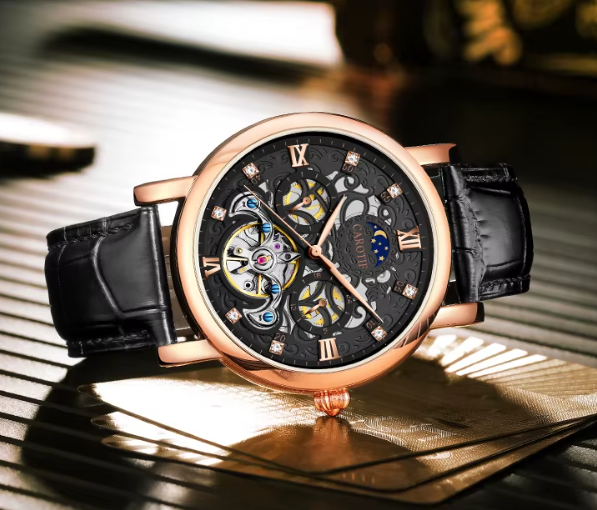 MECHANICAL AUTOMATIC BUSINESS LEATHER WATCH™ - Olsen & Olsen