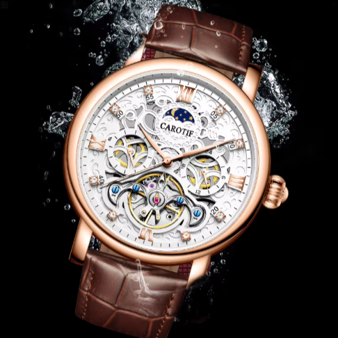 MECHANICAL AUTOMATIC BUSINESS LEATHER WATCH™ - Olsen & Olsen