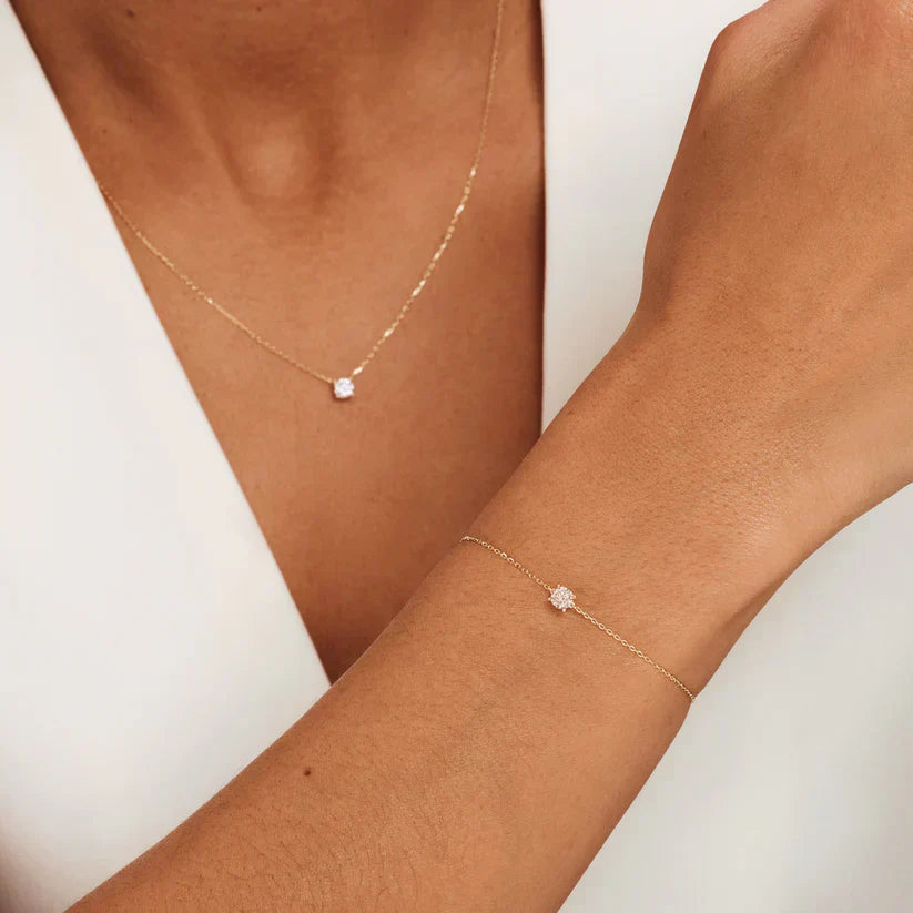 Hana Moissanite Stone Set | Gold