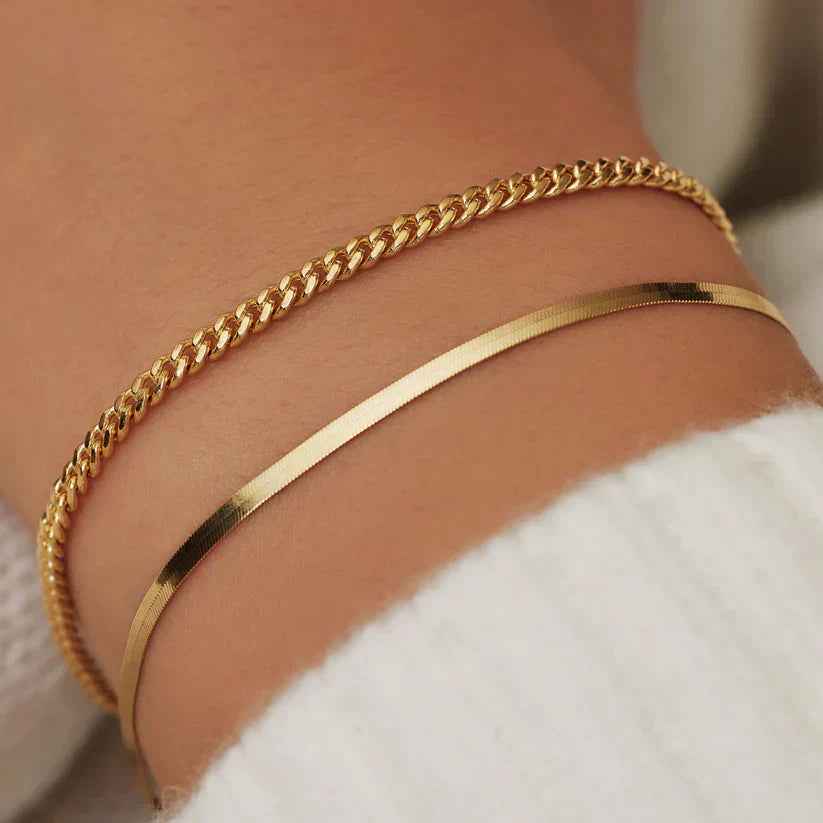 Ellal Serpent Bracelet | Gold
