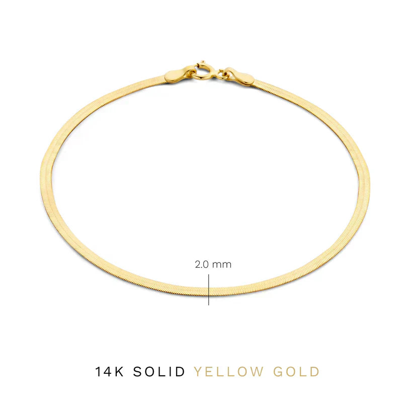 Ellal Serpent Bracelet | Gold