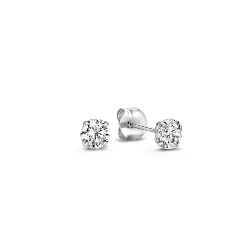 Gigi Earrings with Larmes de Lune stones | Gold