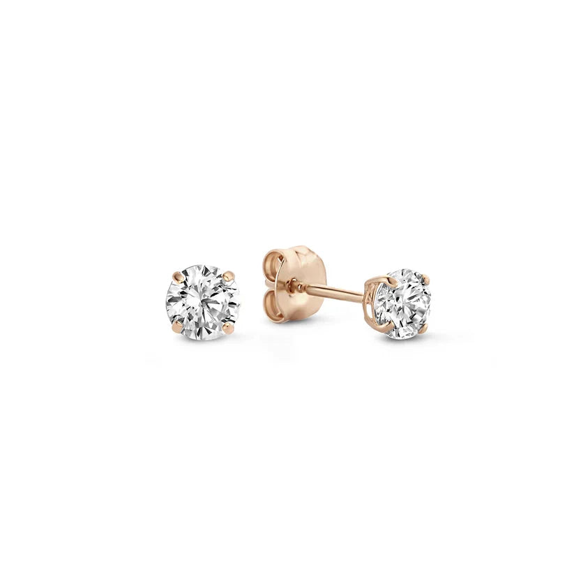 Gigi Earrings with Larmes de Lune stones | Gold
