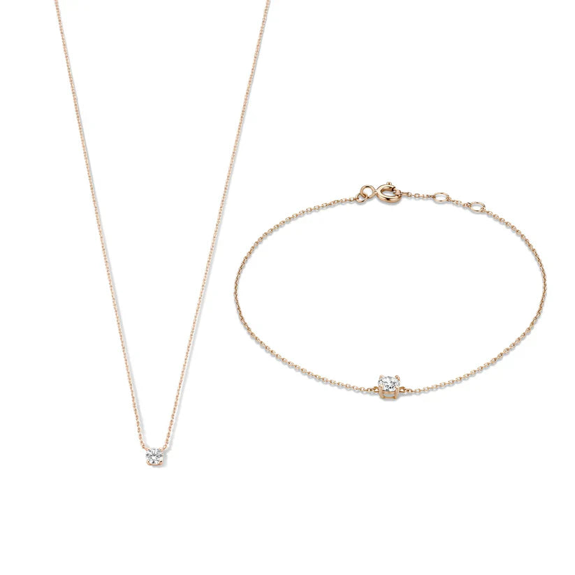Hana Moissanite Stone Set | Gold