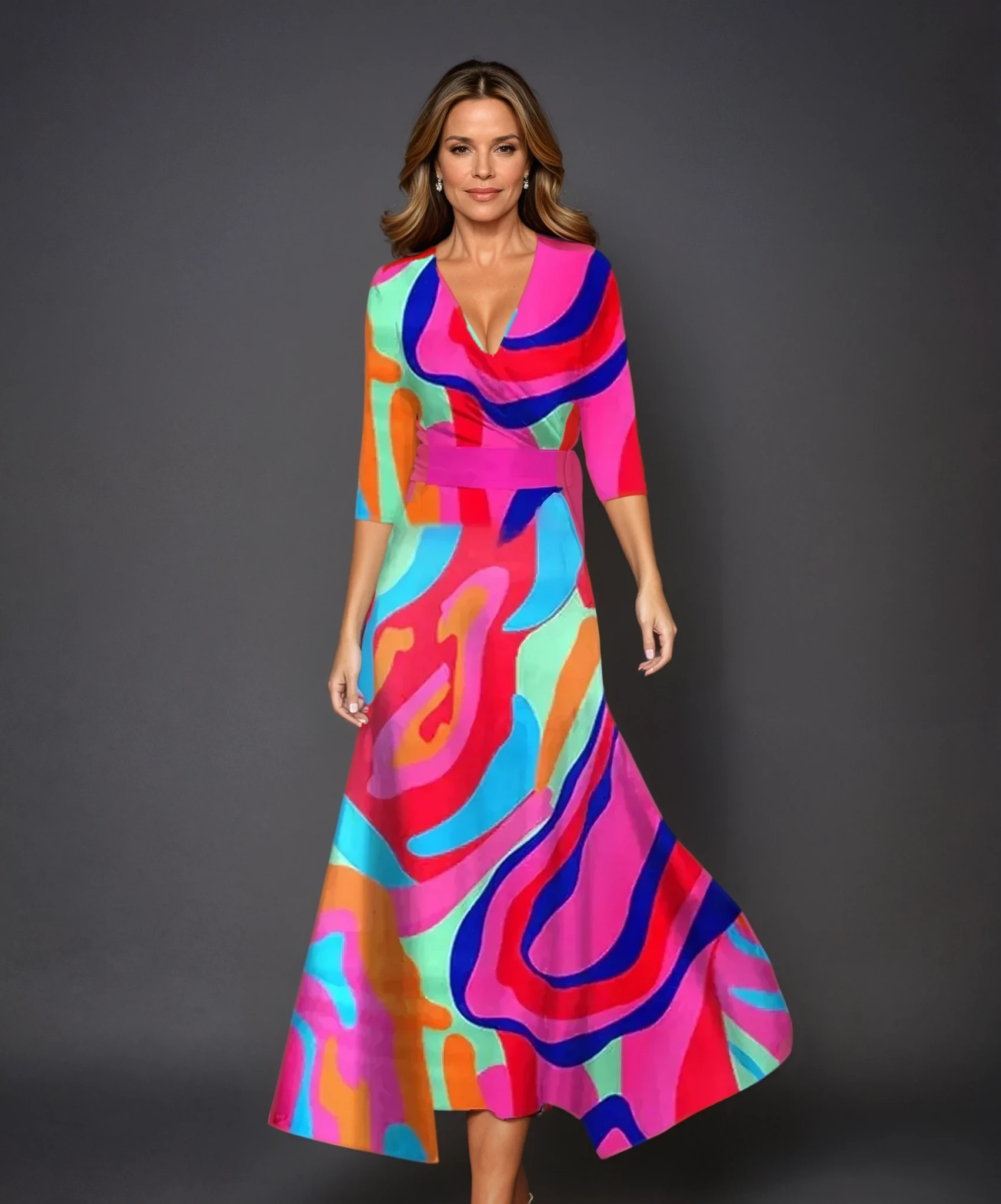 Valentina | Chic Floral Dress
