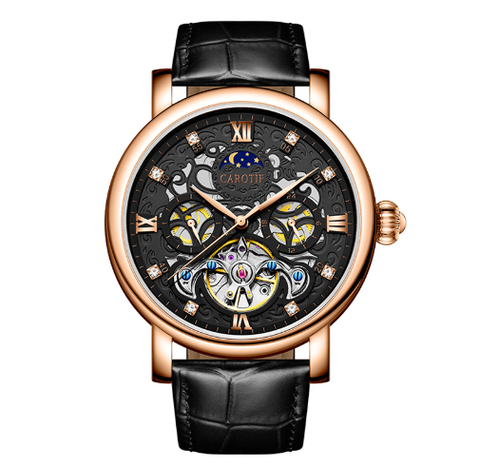 MECHANICAL AUTOMATIC BUSINESS LEATHER WATCH™ - Olsen & Olsen