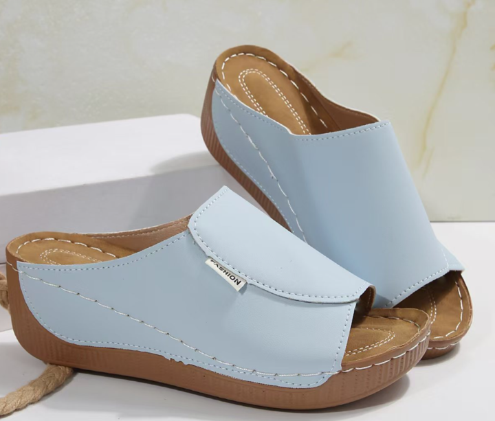 Orthocomfort™ | sandal with 2.36 inches comfort sole