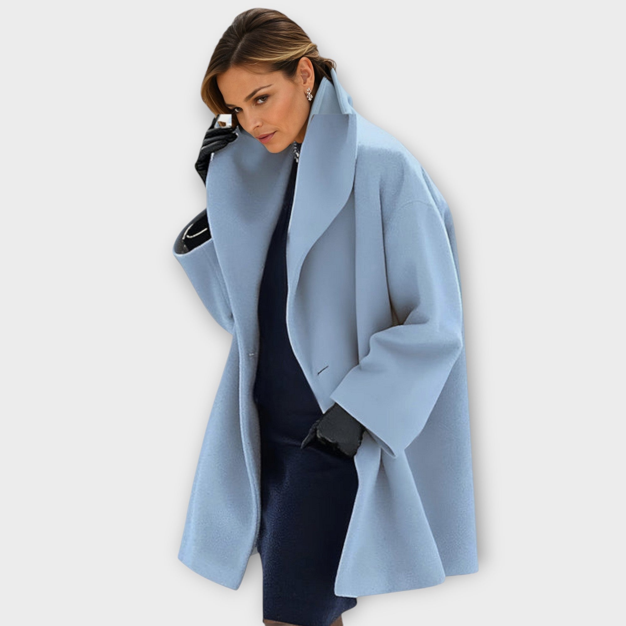 Luna - Premium Windproof Wool Coat