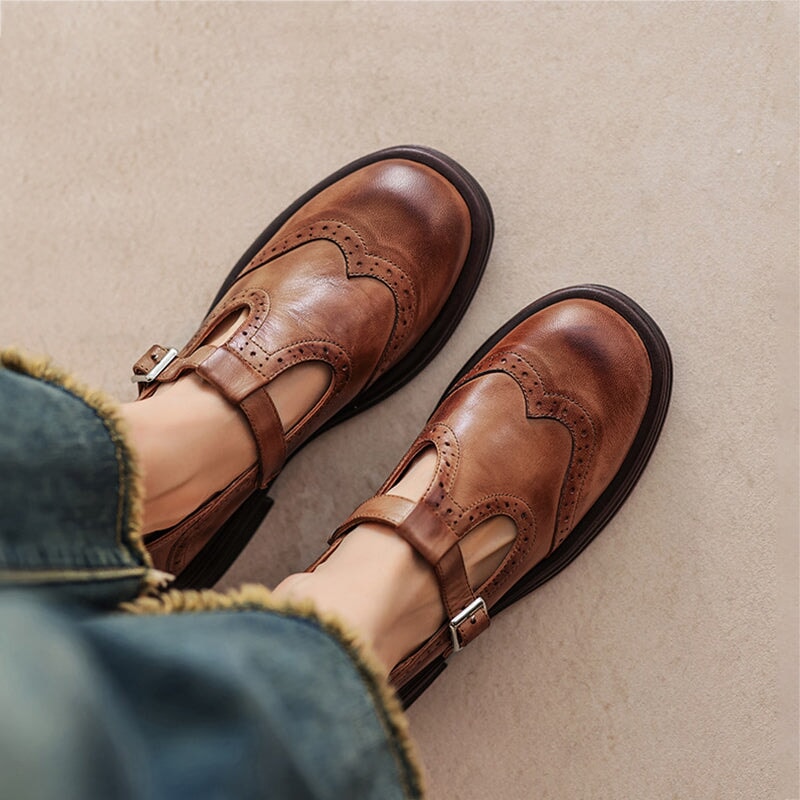 Veronica I Elegant Leather Shoe
