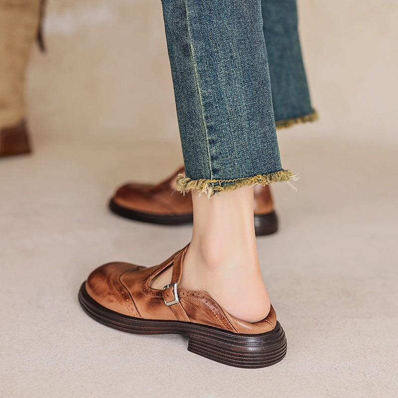 Veronica I Elegant Leather Shoe