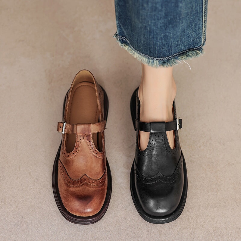 Veronica I Elegant Leather Shoe