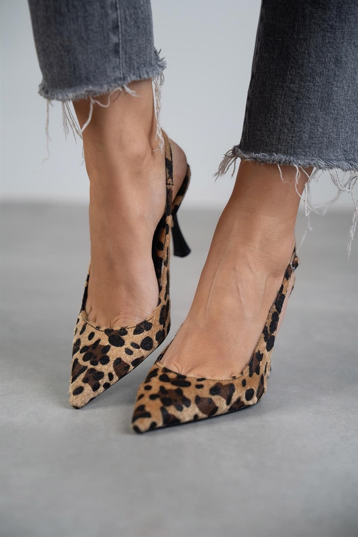 Margarette – Leopard Print Pointed Toe Heels
