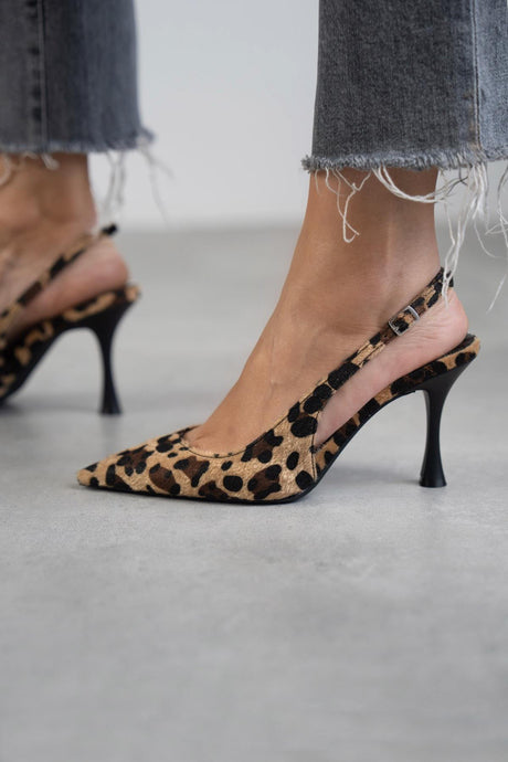 Margarette – Leopard Print Pointed Toe Heels