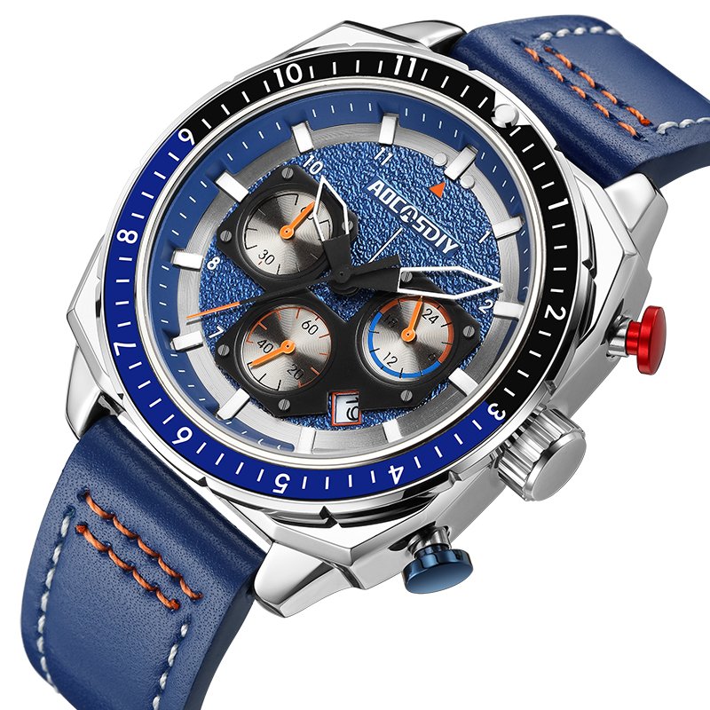 Luxury Quartz Sports Chronograph Watch™ - Olsen & Olsen