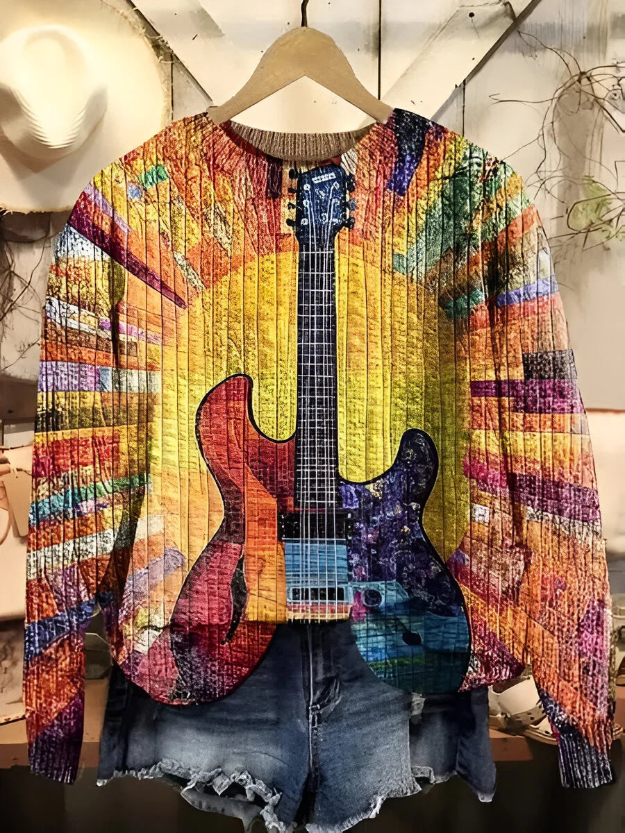 Tanja - Sweatshirt Colorful Boho Style