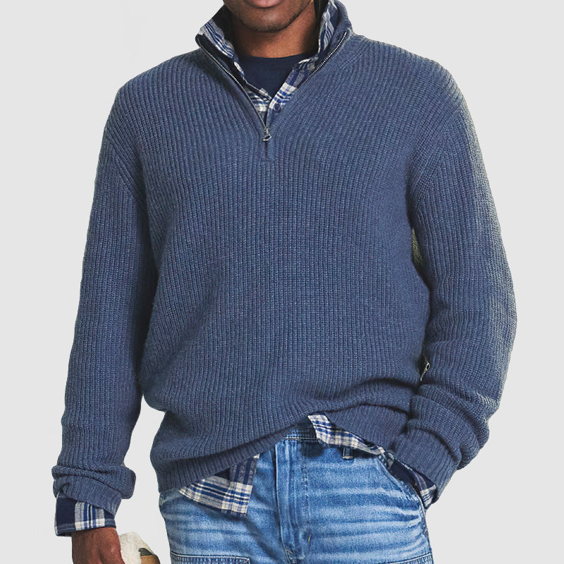 Alfonso | Quarter Zip Sweater