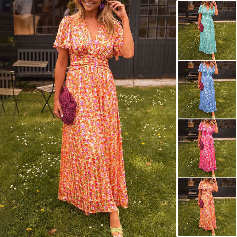 Elsie | Classic V-Neck Dress