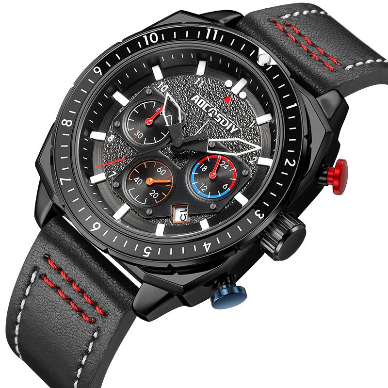 Luxury Quartz Sports Chronograph Watch™ - Olsen & Olsen