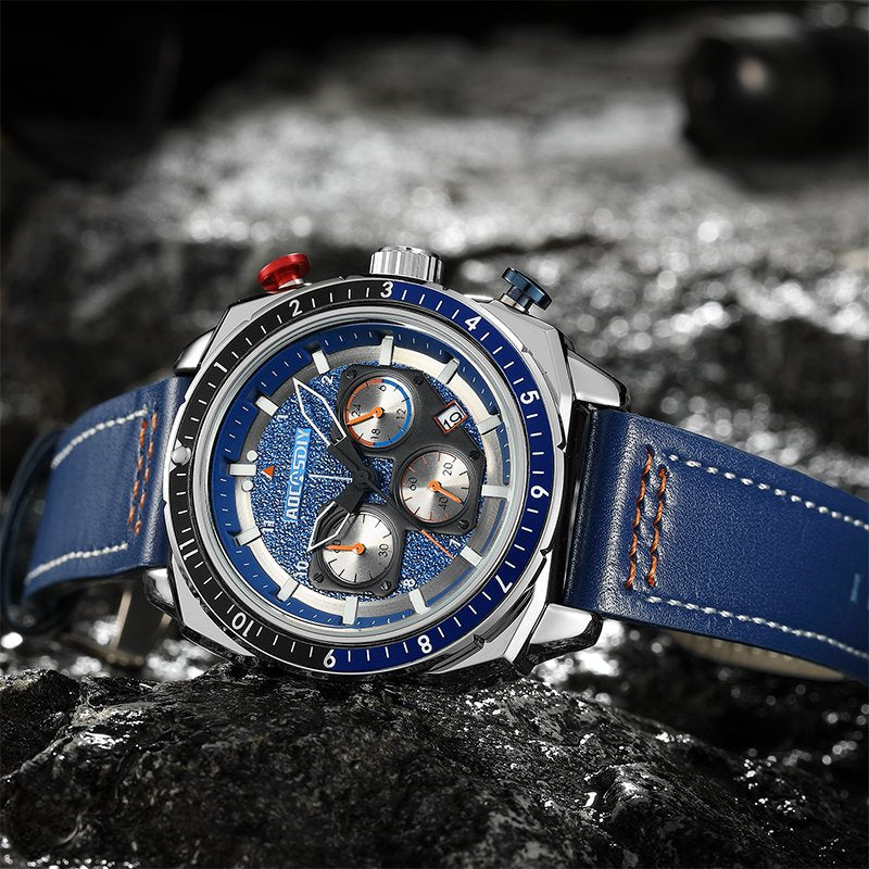 Luxury Quartz Sports Chronograph Watch™ - Olsen & Olsen