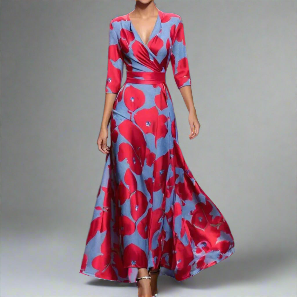 Evelyn | Chic Floral Dress