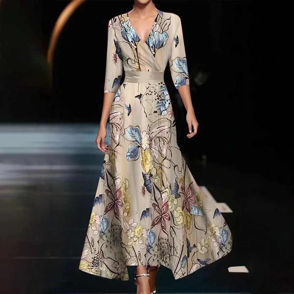 Evelyn | Chic Floral Dress